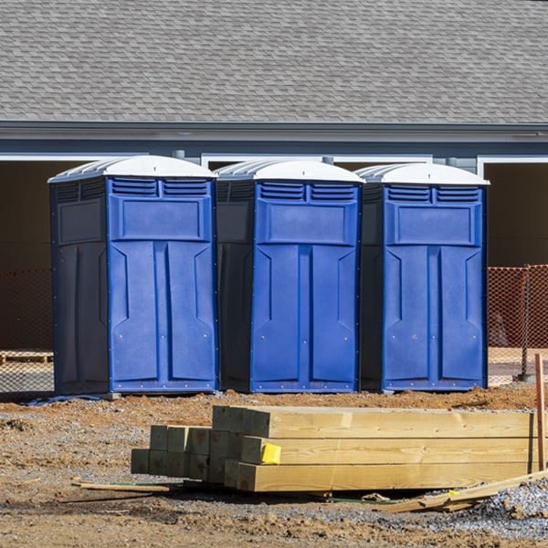 are there any options for portable shower rentals along with the porta potties in Delapre